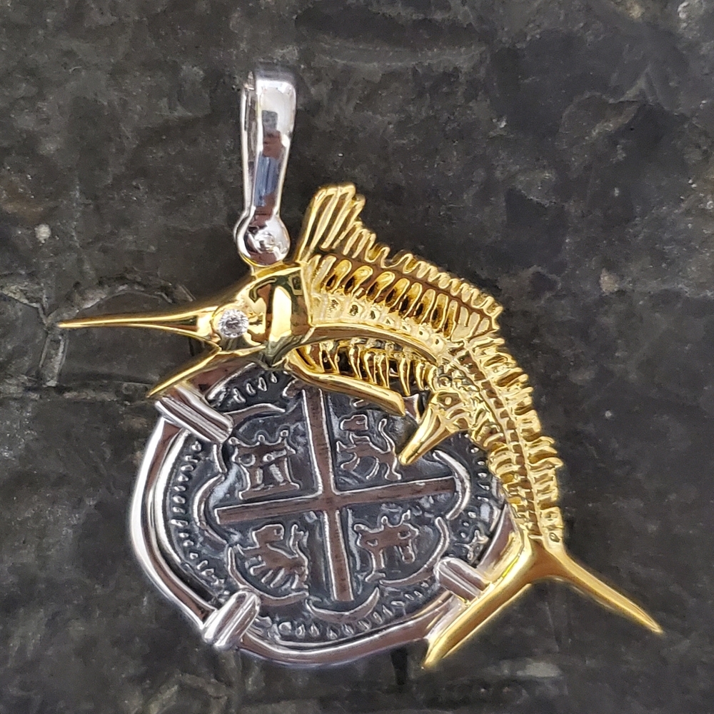 Atocha skeleton marlin coin sunken shipwreck treasure coin